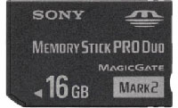 Sony 16GB MS Pro Duo Card (MSMT16GPSP)